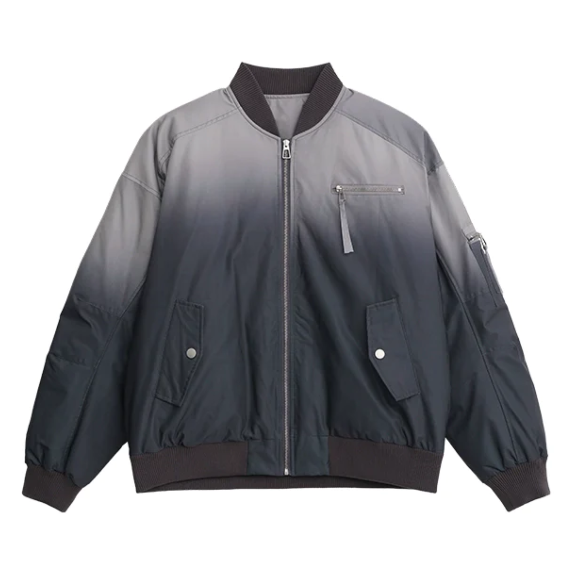 Gradient Color Loose Jacket