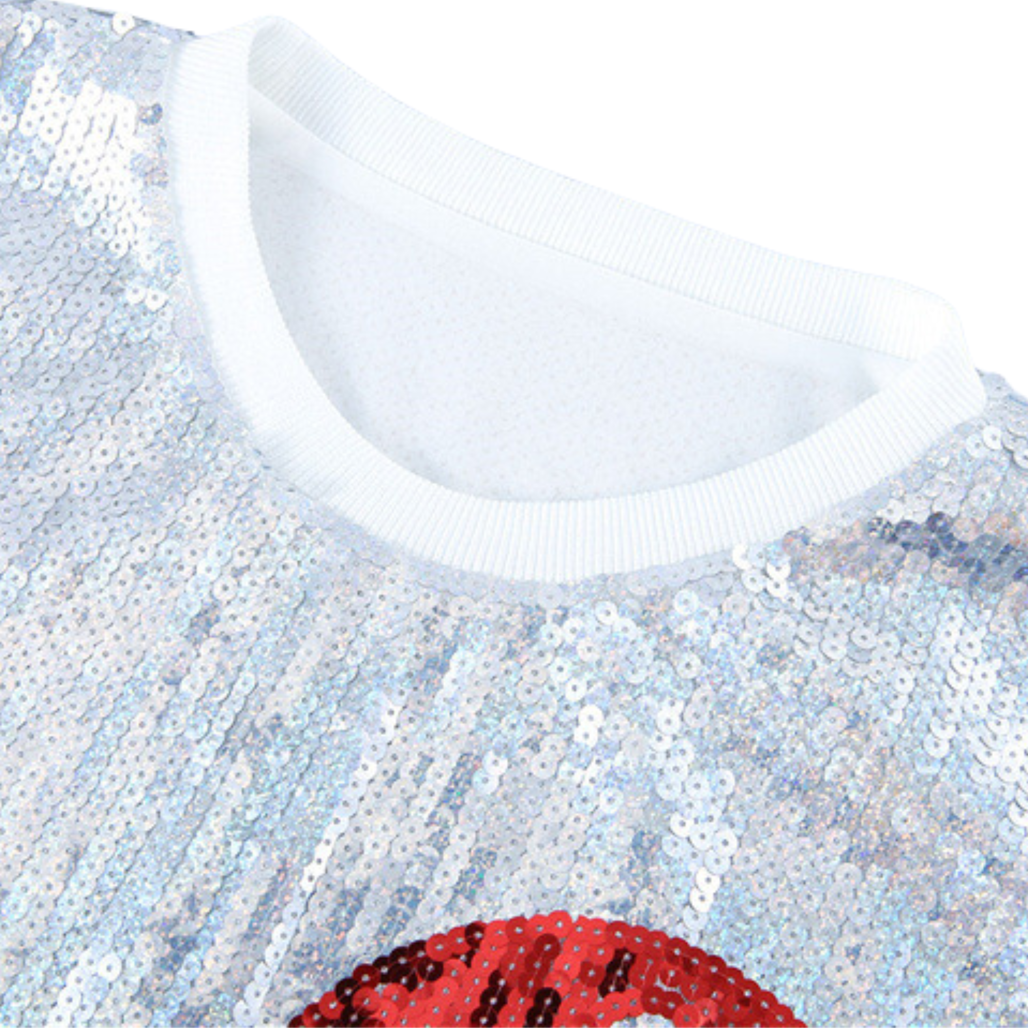 Sequined Love Jersey Top