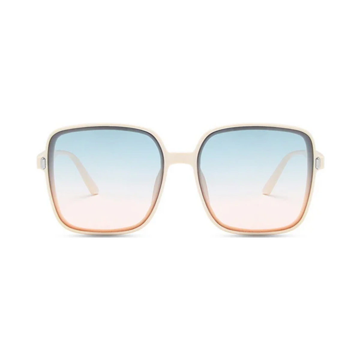 Square Frame Gradient Sunglasses