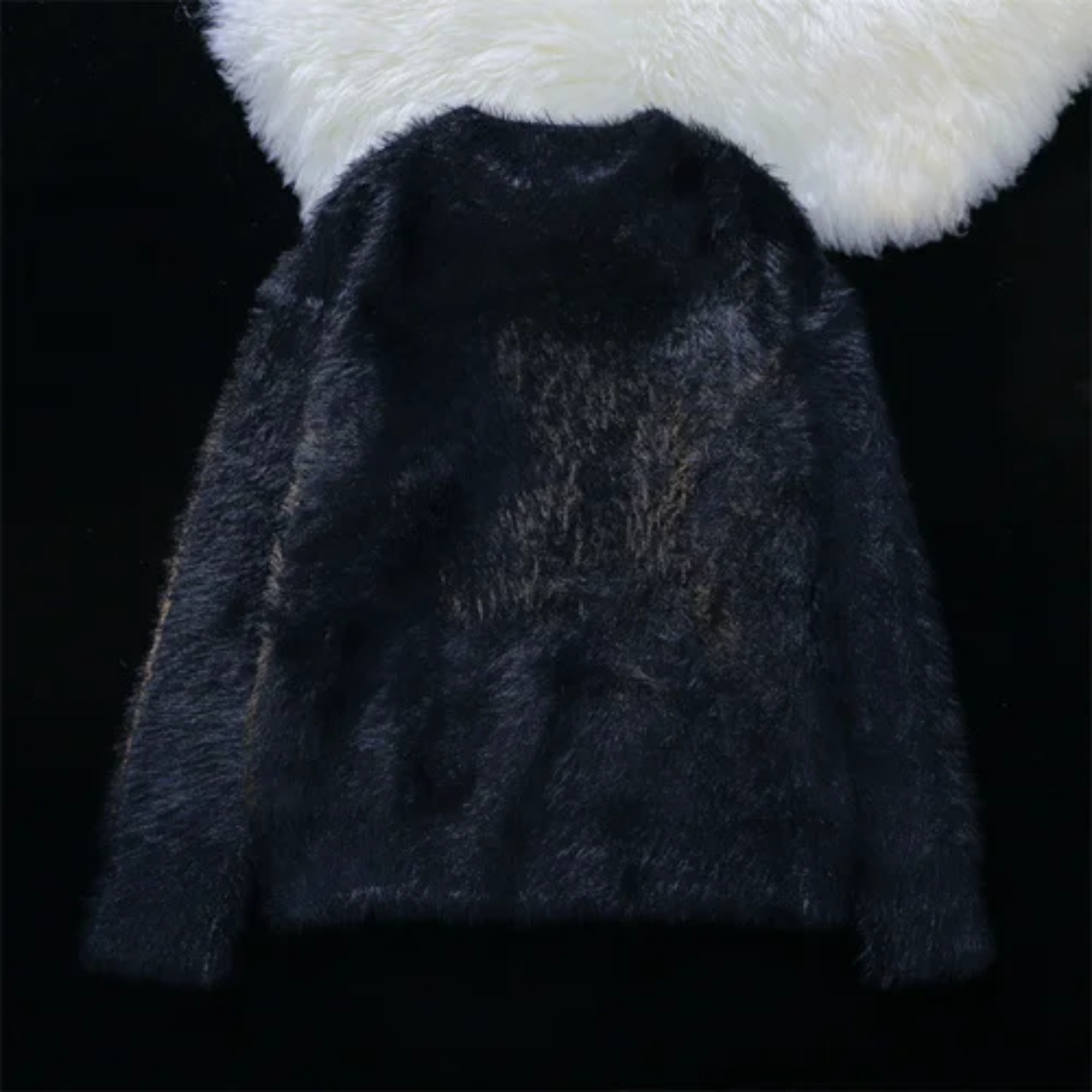 Fur Loose Knit Sweater