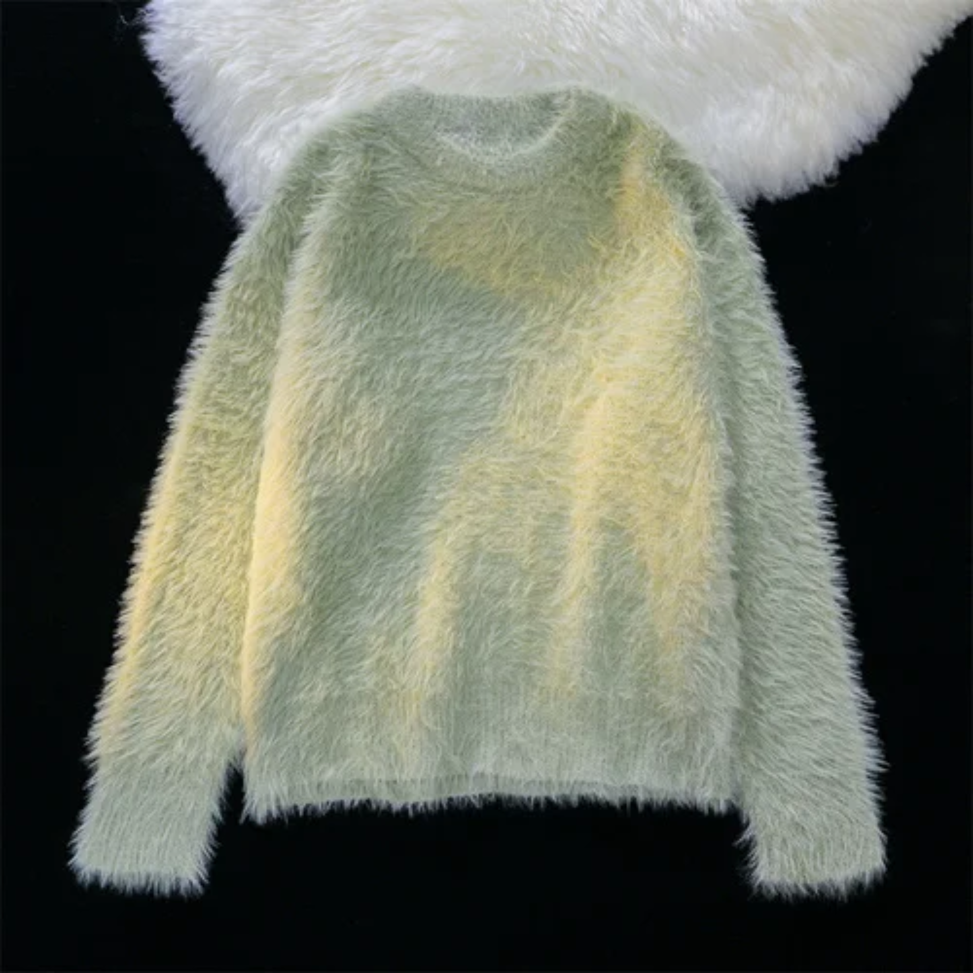 Fur Loose Knit Sweater