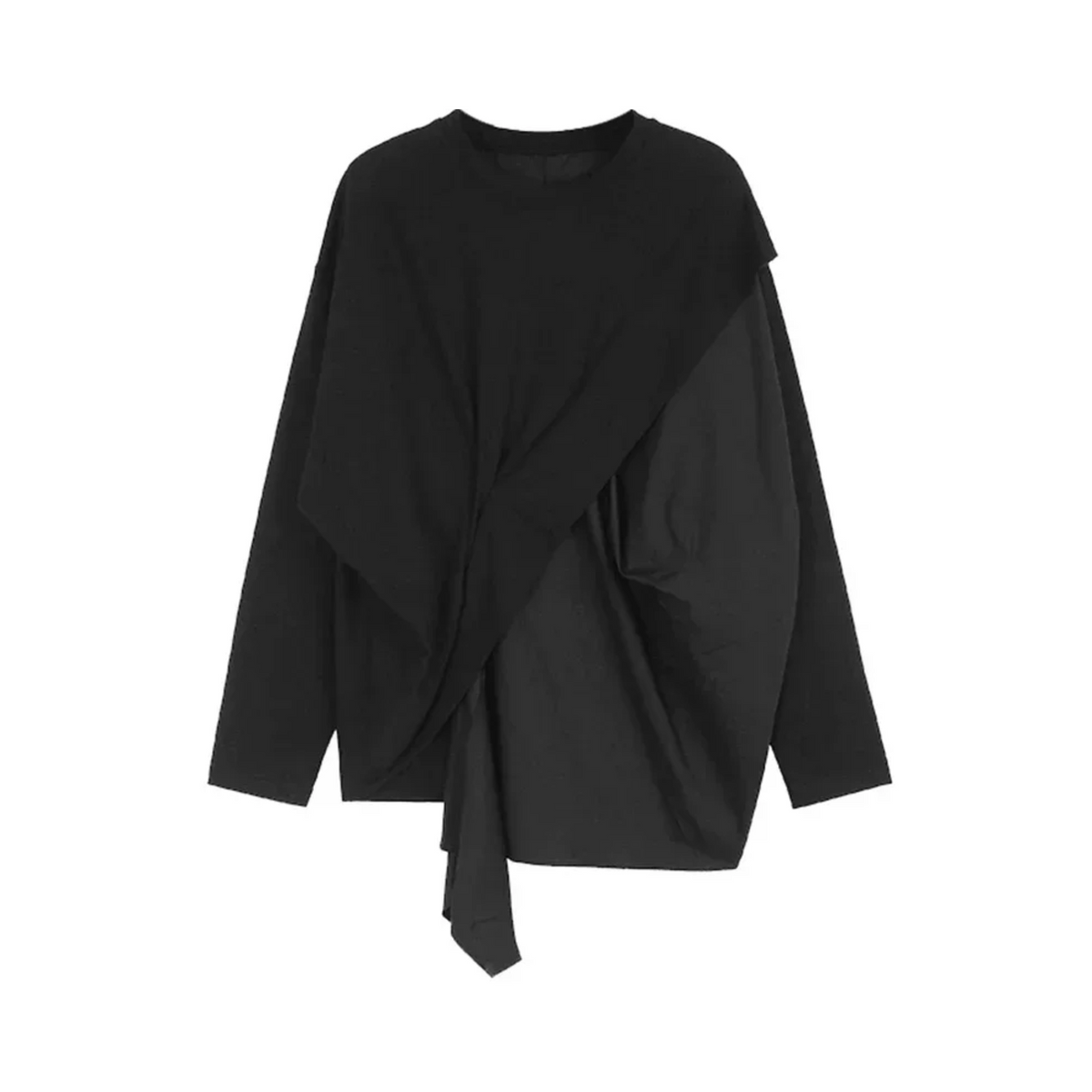 Asymmetric Twist Front Loose Top