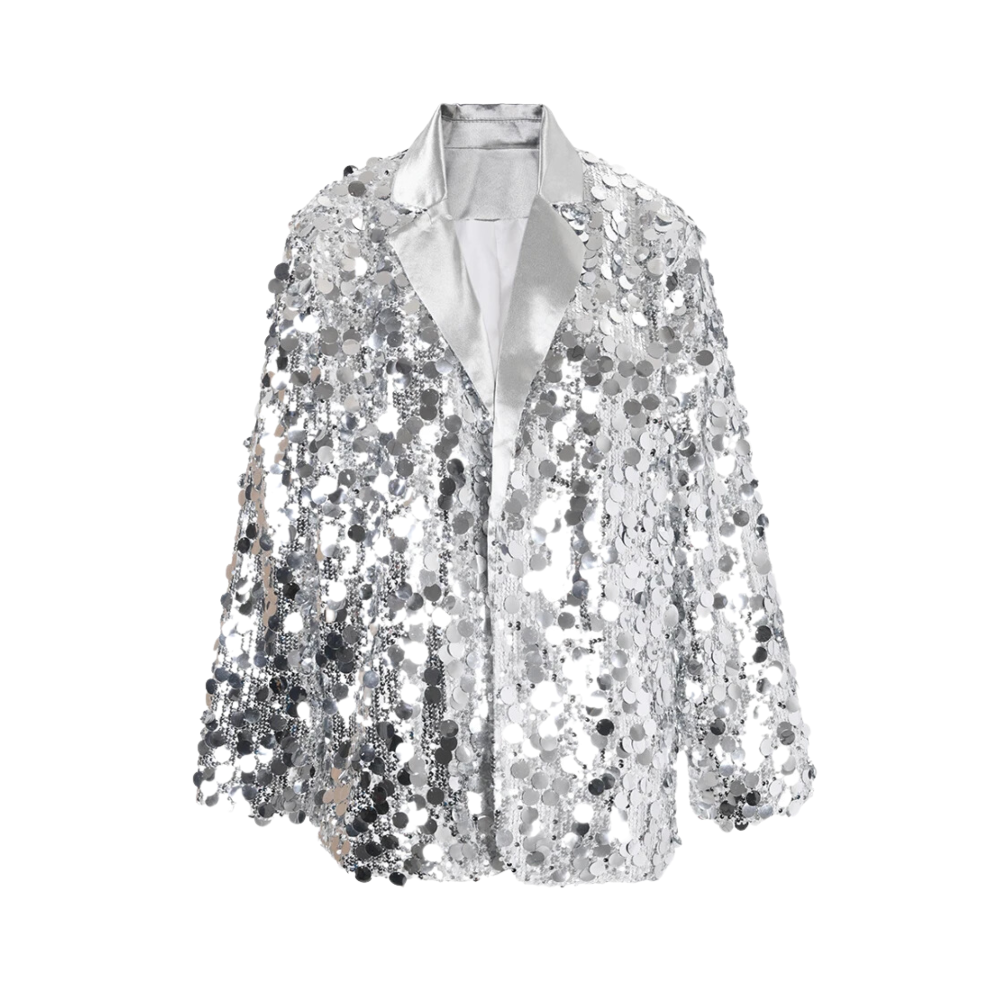 Sparkle Sequin Embellished Blazer