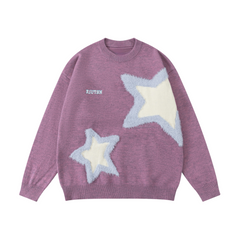 Stars Fluff Loose Sweater