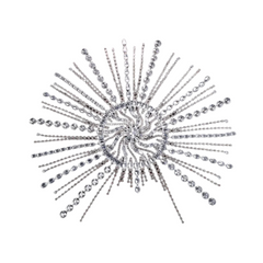 Cascading Rhinestones Chains Headpiece