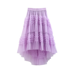 3 Layers Tiered Tulle Skirt