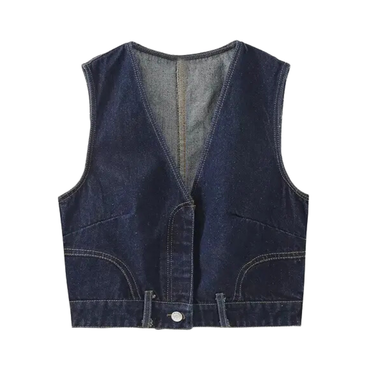 Inverted Jeans Vest