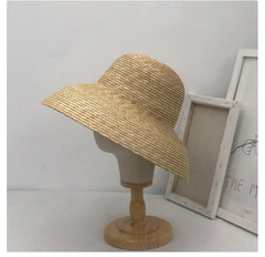 Retro Big Brimmed Straw Hat