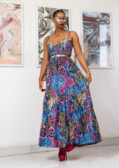 Obiuno Sleeveless Maxi Dress - DMNJ