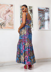 Obiuno Sleeveless Maxi Dress - DMNJ