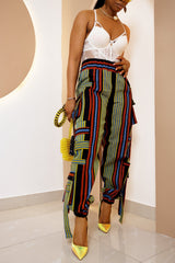 Onyenanke Aso Oke Cargo Pant