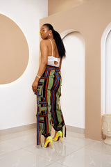 Onyenanke Aso Oke Cargo Pant