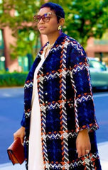 Plaid Mid-Length Overcoat - @theestylishp