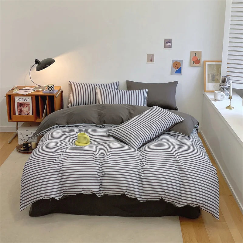 Duvet Cover Large Cotton Simple Comfortable Quilt Cover Extra Large Microfiber Quilt Cover (pillow case needs to be ordered)