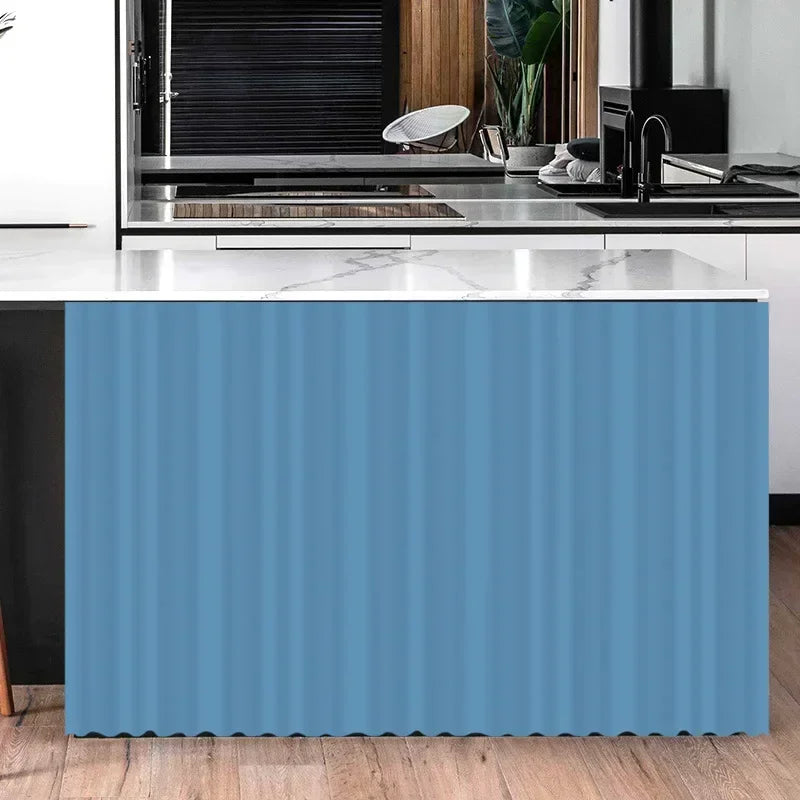 Kitchen Cabinet Curtain Dustproof Cupboard Wardrobe Cover Self-Adhesive Short Curtains Cabinet Bookcases Cortina Rideaux