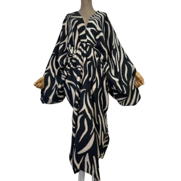 Elegant Comfortable Winter Kaftan Dress - WINI