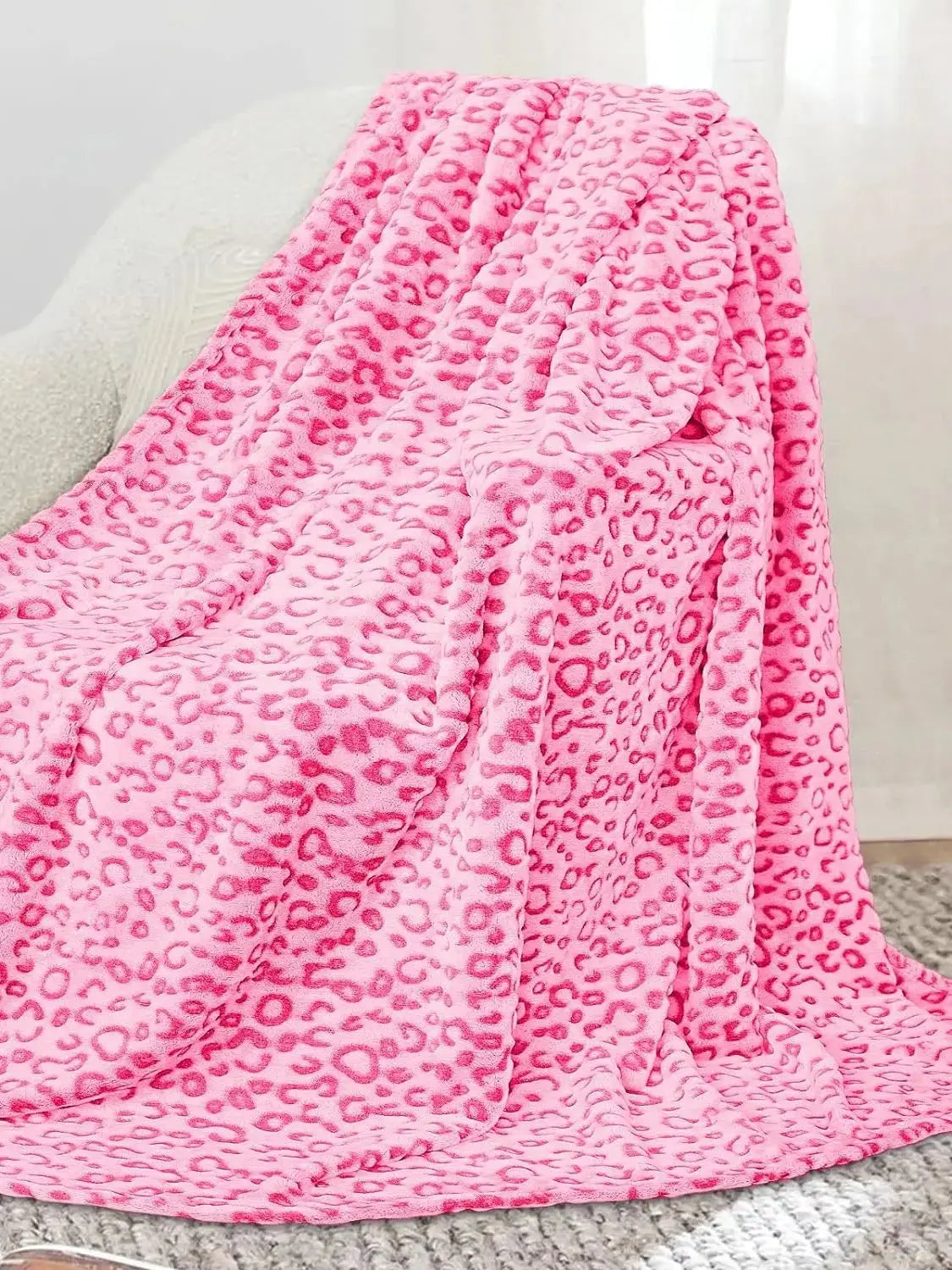 1pc 3D leopard zebra sofa bed throw blanket for spring summer