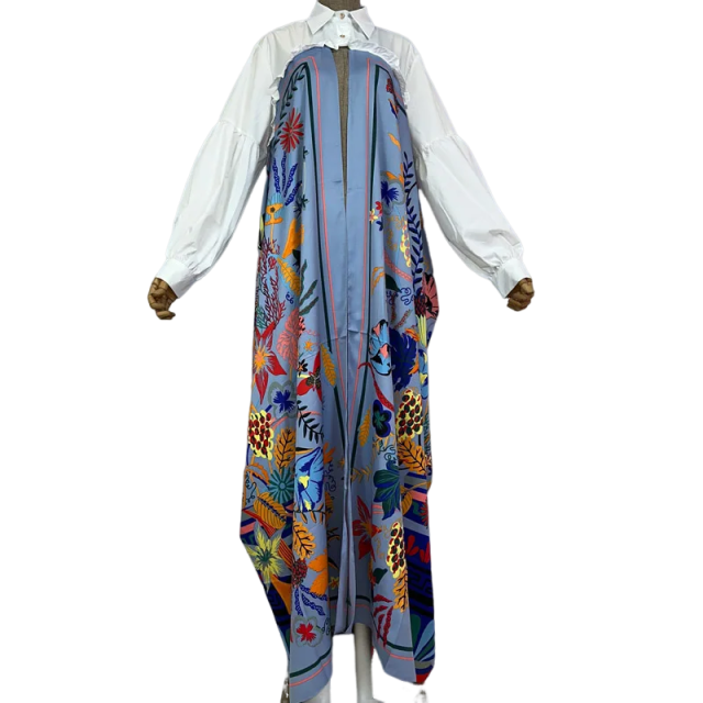 Trendy Long Sleeve Printed Cardigan - WINI