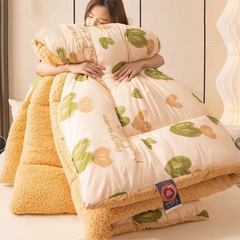 New Winter Quilt Core Thickened Quilt of 10 Pounds for Warm Winter Winter Dormitory Household Dormitory Warm Bedding