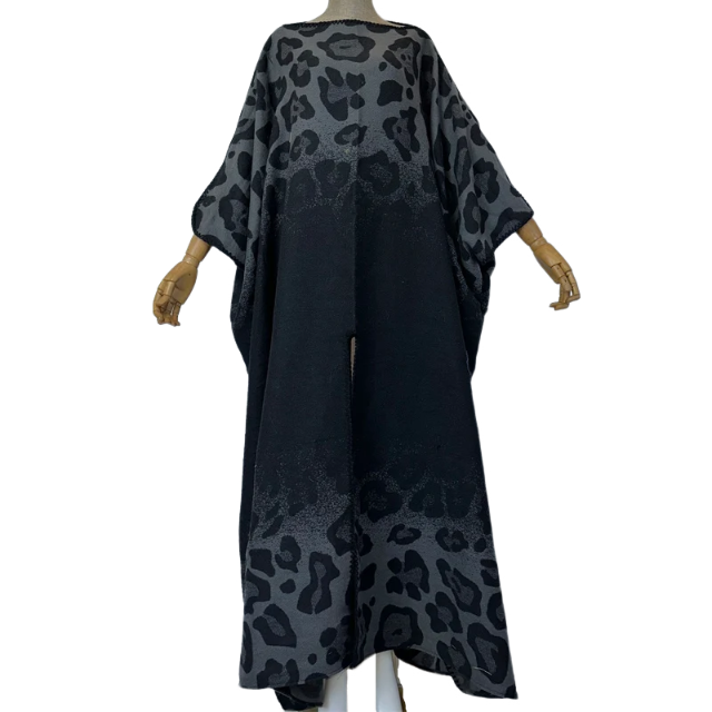Elegant Winter Long Kimono Cardigan  - WINI