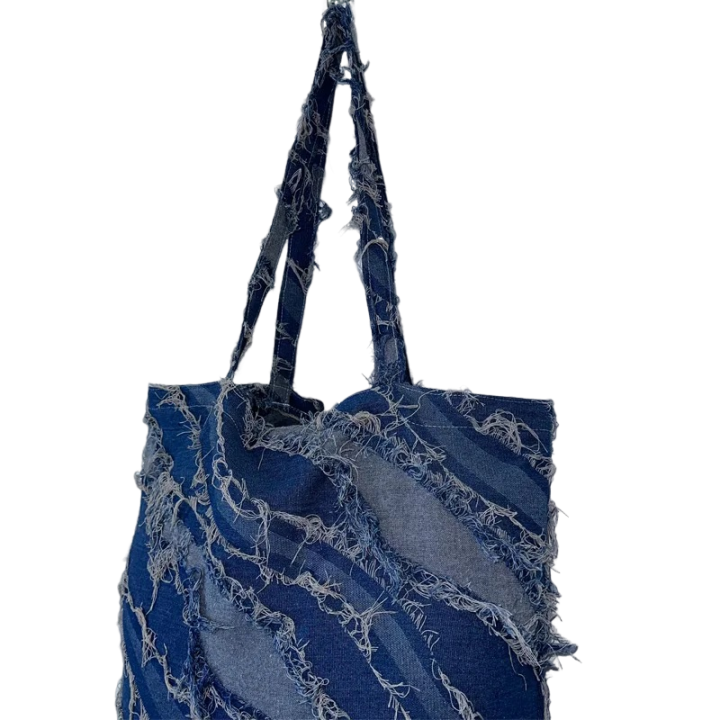 Denim Stylish Tote Bag - WINI