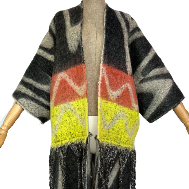 Warm Loose Fit Winter Kimono Cardigan - WINI