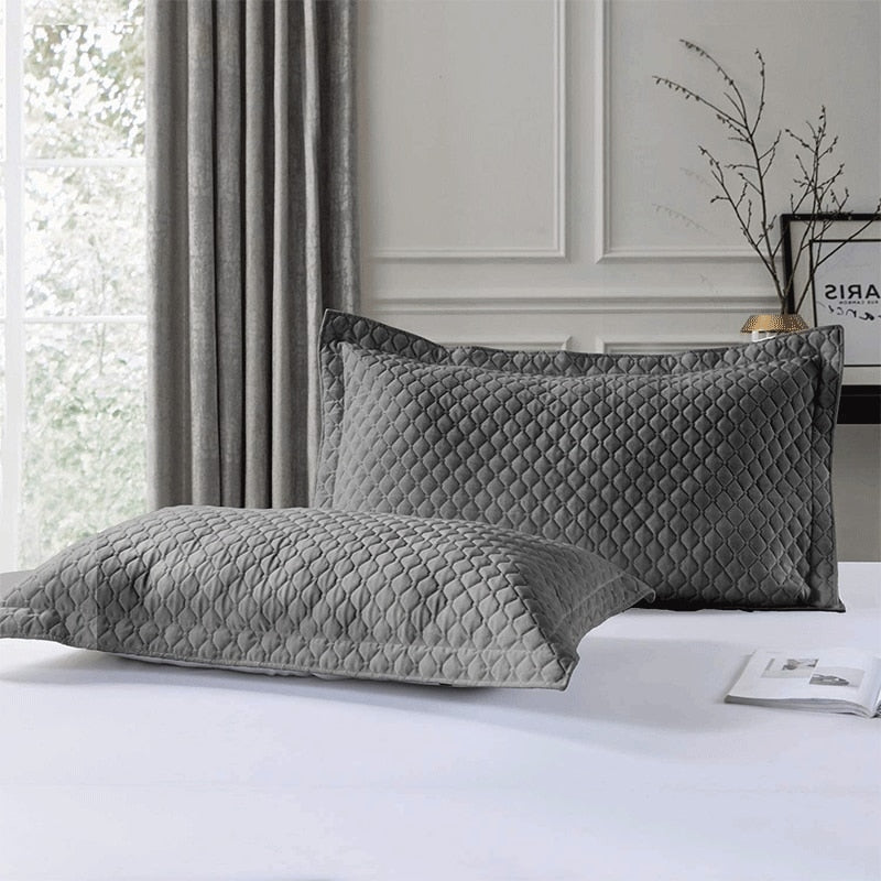 3 Piece Double Bed Quilt Lightweight Soft Full Size Velvet Duvet Cover King Queen Bed Sheet Set