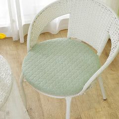 Anti-slip Plaid Thick Car Cushion Cotton Chair Seat Yoga Cushions Meditation Floor Round Pillow  Home Textile All Season