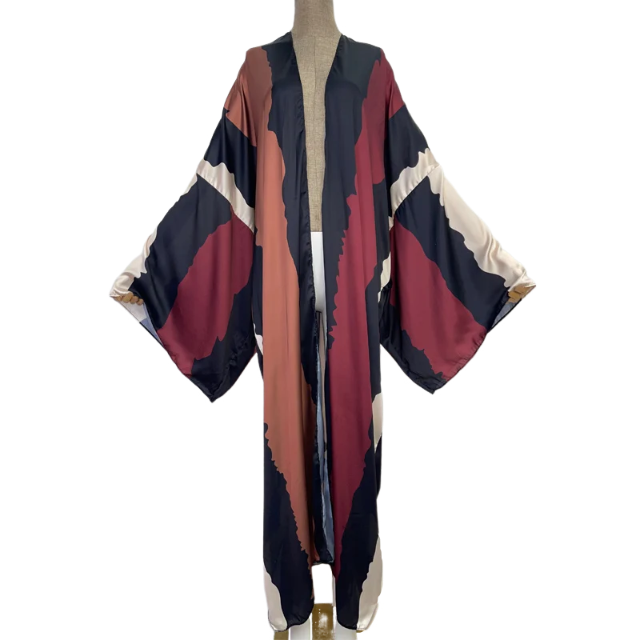 Loose Long Kimono  Cardigan - WINI