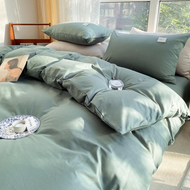 1pc 100%Cotton Duvet Cover Plaid Comforter Covers funda nordica cama 150 Single/Queen/King Quilt Cover(no pillowcase)
