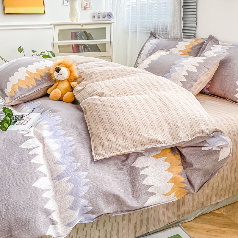 Bedclothes Bedding Set Duvet Cover Comforter Sets Bed Sheet Set Bedsheets Set with Pillow...220x240 Double Bed Spread Euro Linen