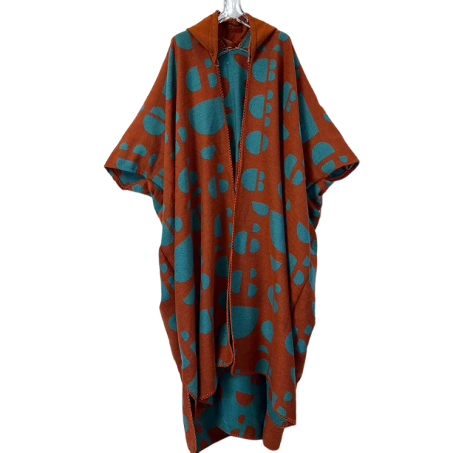 Warm Hooded Winter Cardigan - WINI