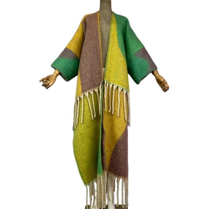 Premium Tassel Long Cardigan - WINI