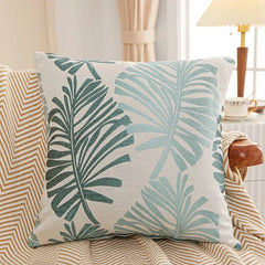 Plant Pattern Leaves Throw Pillow Case Ins Style Home Decor Cushion Cover Car Pillow Case Cojines Decorativos Para Sofá