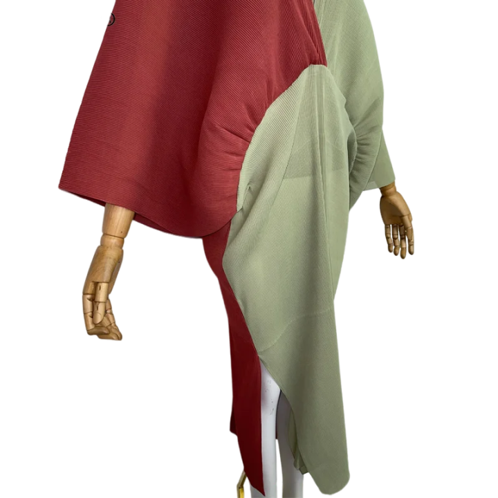 Chic Two tone Kaftan Dress - WINI