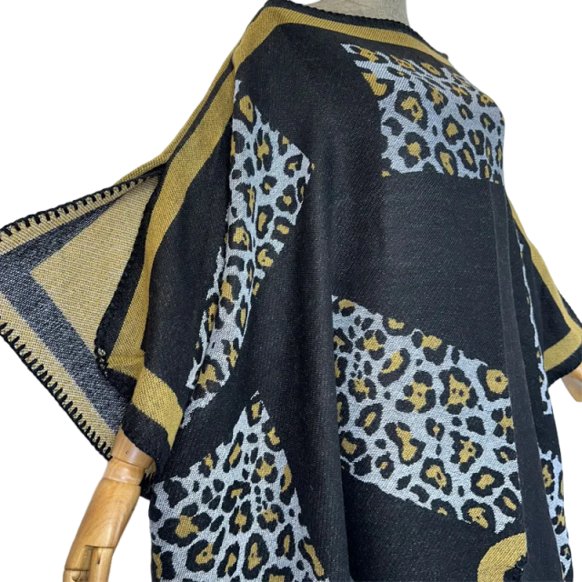Elegant Winter Long Cloak Kaftan - WINI