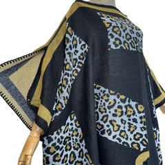 Elegant Winter Long Cloak Kaftan - WINI