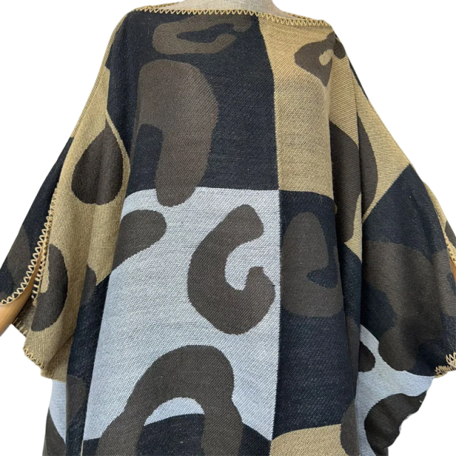 Chic Abstract Kaftan Dress - WINI
