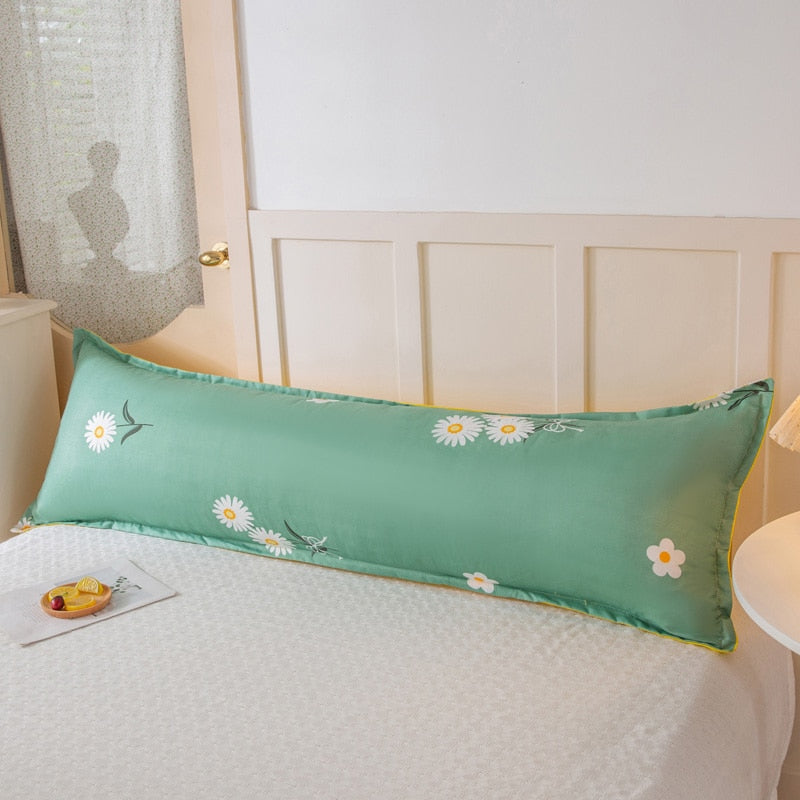 1 Pc Lover Printed Long Pillowcase Decorative For Home,Pillowcases For Bed Of 150 cm,Double Lover Sleeping Pillow Cover 50x75 cm