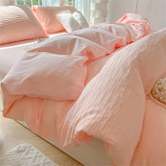 Fashion Bedding Set Home King Size Textile Bed Comforter Set Skin Friendly Fabric Duvet Cover Quilt Cover Pillowcase Bed Linen