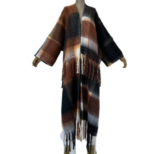 Cozy Fringe Tassel Cardigan - WINI