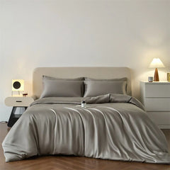 100s Lyocell Silkly Bedding Sets Summer Bed Linens Ru Europe Queen King Single Size Pillowcase Sheet Duvet Cover