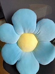 Flower Plush Throw Pillow Soft Stuffed Cotton Cushion Living Bedroom Home Chair Decorative Pillows Sofa Cushions Birthday Gifts