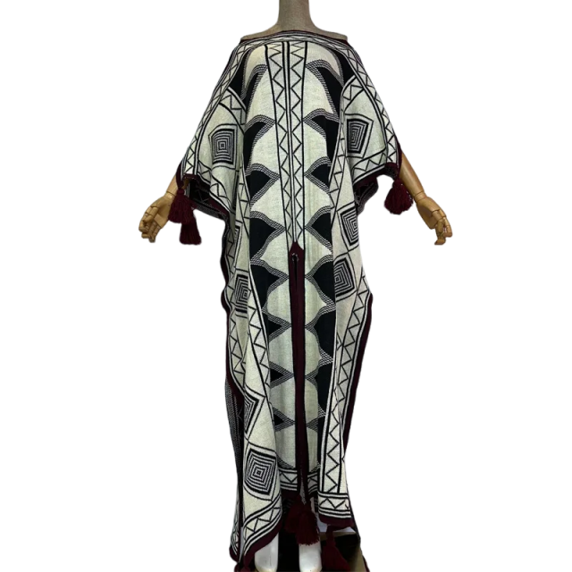 Elegant Boho Kaftan Dress - WINI