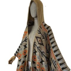 Cozy Bohemian Hooded Cardigan - WINI