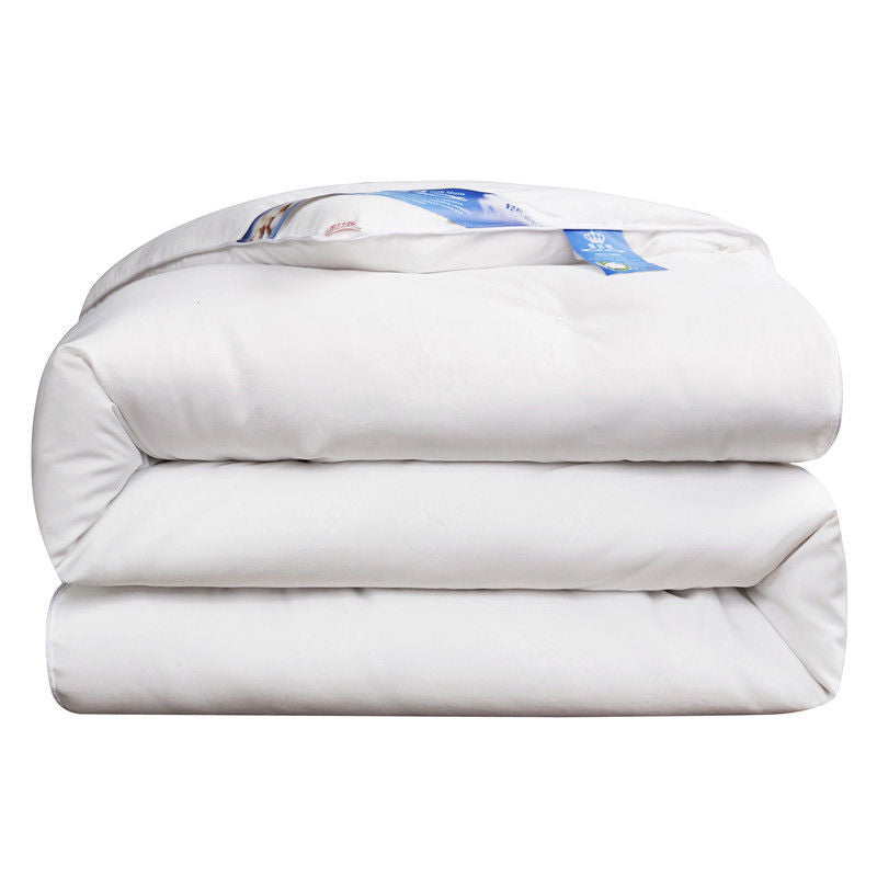 Nordic Natural Mulberry Luxury Silk Comforter Duvet Twin Queen King Full Size Cotton Blanket Quilt Couple Bedding In Filler