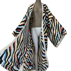 Vibrant Elegant Kimono Cardigan - WINI