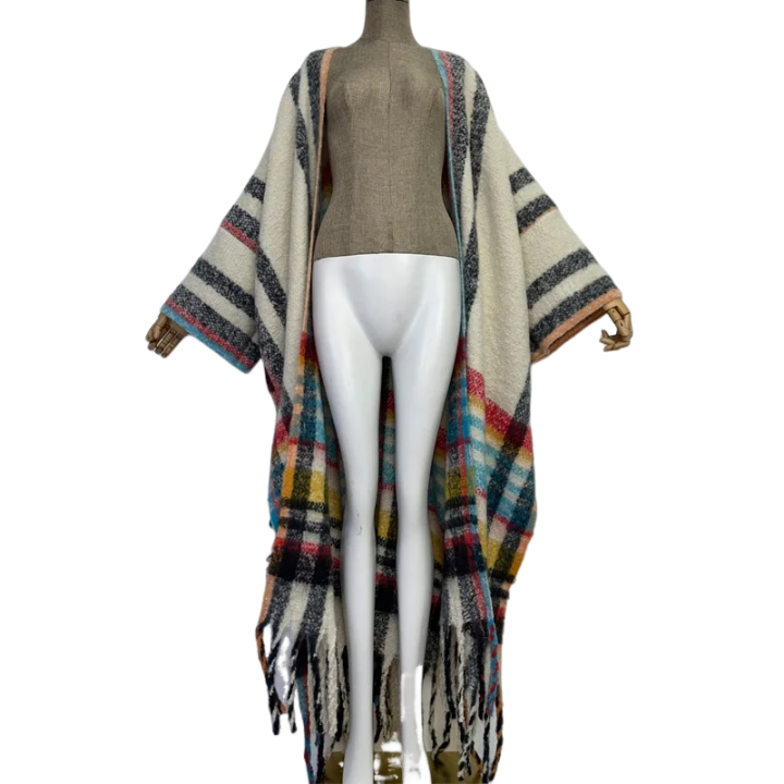 Chic Poncho Cardigan  - WINI