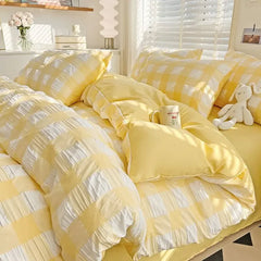 King Size Bedding Set Luxurious And Comfortable Set 3/4pcs With Down Duvet Covers Bed Sheets And Pillowcases King Size Bed Set