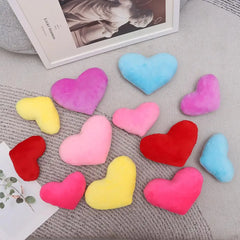 Heart Soft Plush Pillow Plush Toys Kawaii Lovely Gift for Birthday Home Decorative Valentines Day Decorative Soft Stuffed Pillow